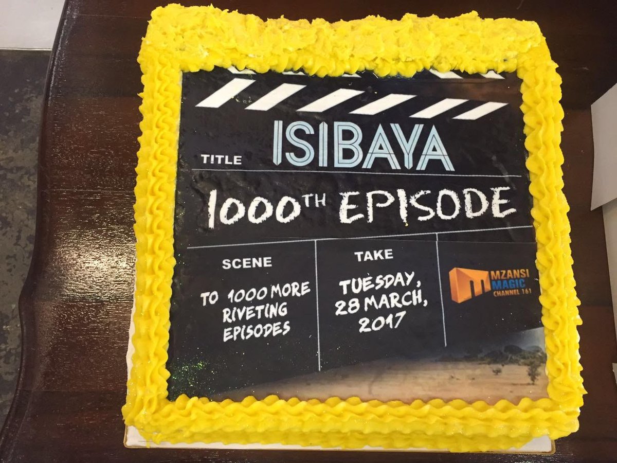 birthmarktv's tweet photo. Some #cake🍰 for the winners of the @Mzansimagic #isibaya1000 competition😁. https://t.co/u5egZGknUf