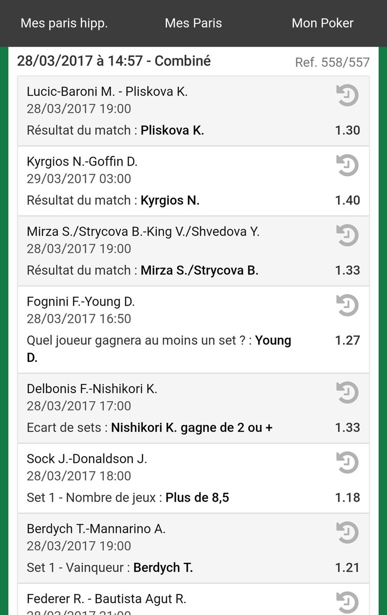 T8Pronos's tweet photo. [Mortal Tennis] 🎾

Côte 15,86 🍀 https://t.co/L6rzBkF5l9