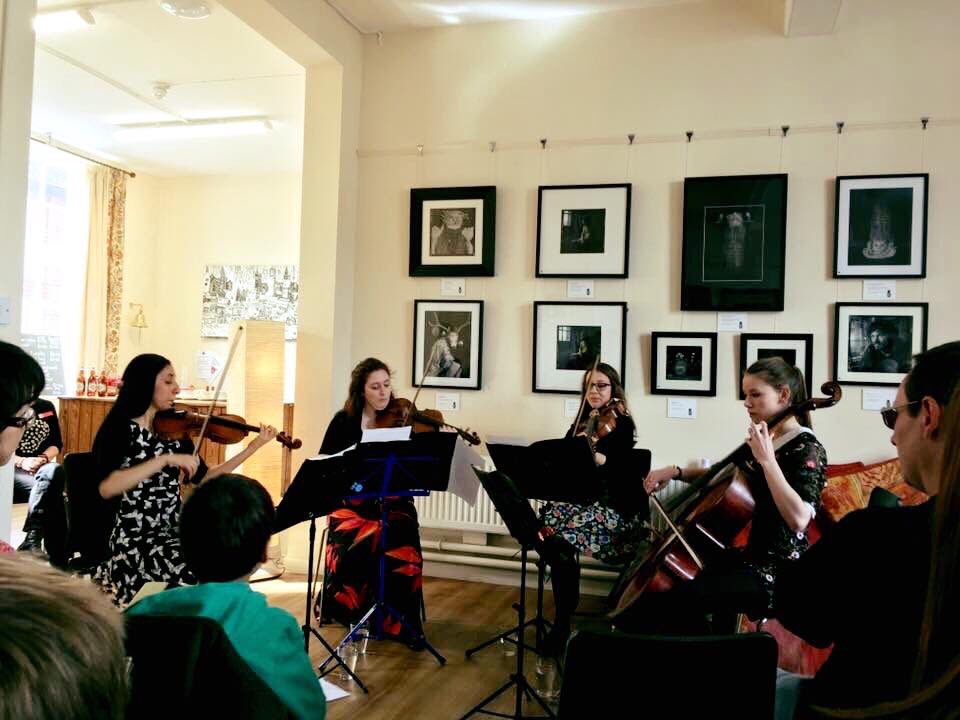 CamilliQuartet's tweet photo. We had a wonderful time celebrating #MothersDay in #baldock this weekend at @BaldockTownHall  #Hertfordshire #concert #music #quartet https://t.co/pUQySXRauO