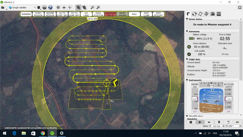 UAV4Ag's tweet photo. .@CTAflash #UAV4Ag1 trainees are exposed to #eBee #mission planning by Julien Guery from @Airinov using #eMotion2 by @sensefly #sUAS #RPAS https://t.co/xr1iDRvrkc
