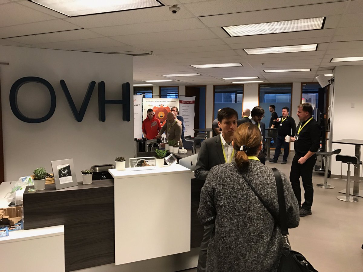 RG_System's tweet photo. [RG BACKUP TOUR] C'est parti pour le Petit Dej' Demo #RGBackup à Montréal avec nos partenaires @LINKBYNET_NA @ovh_qc @DellEMC ! See u soon! https://t.co/KJYwWTbCfv