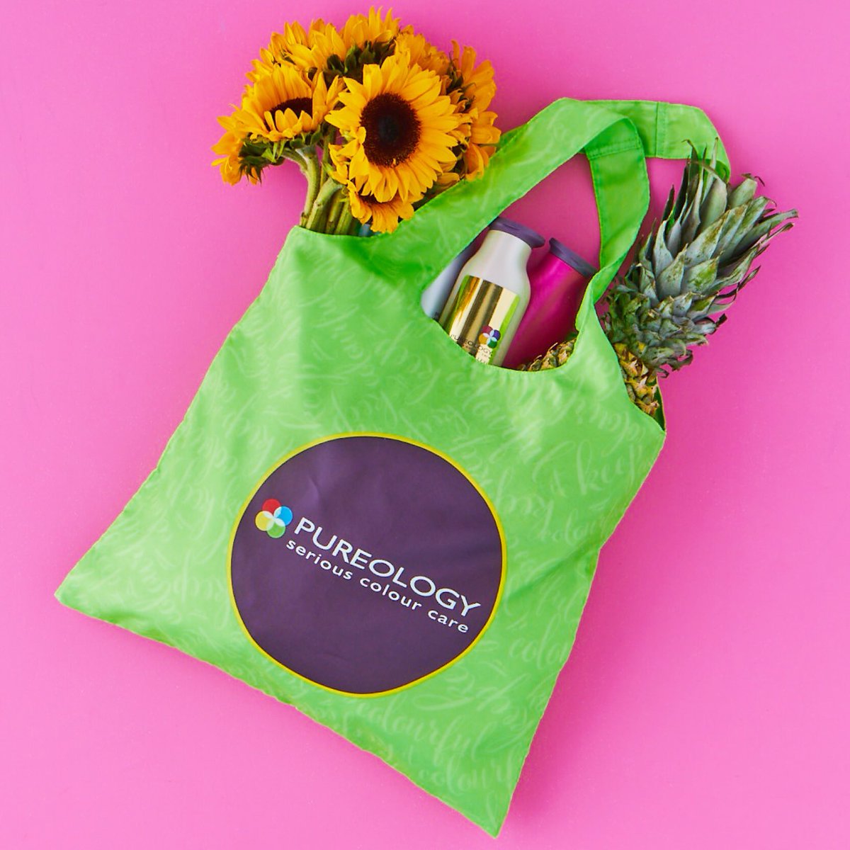 pureology's tweet photo. Spring has sprung! 🌻💗Achieve your perfect Spring hair with our #Fullfyl haircare system! 💖 https://t.co/FXCcJikYrk