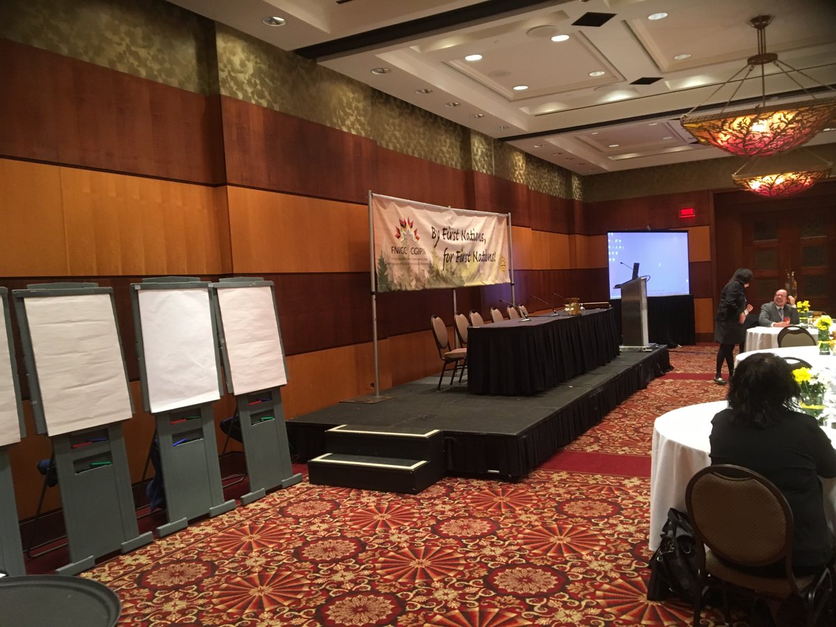 fnigc's tweet photo. And we’re off! #FNDataGov conference is a go in Gatineau!! https://t.co/RQWKZfWFLx