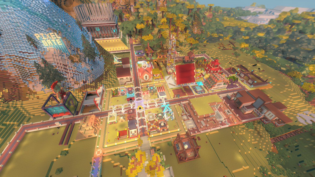 playboundless's tweet image. PixelGate is expanding, pop on by. Then why not stay awhile, create your own masterpiece! bit.ly/2ocF4qX #earlyaccess #playerbuilds