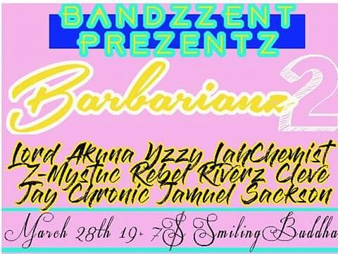adamcarideEY's tweet photo. I'll be performing at the #smilingbuddha tonight, roll through for some sick #bars and a good time!! #JamuelSackson #BanDzz https://t.co/A8w1sma7AR