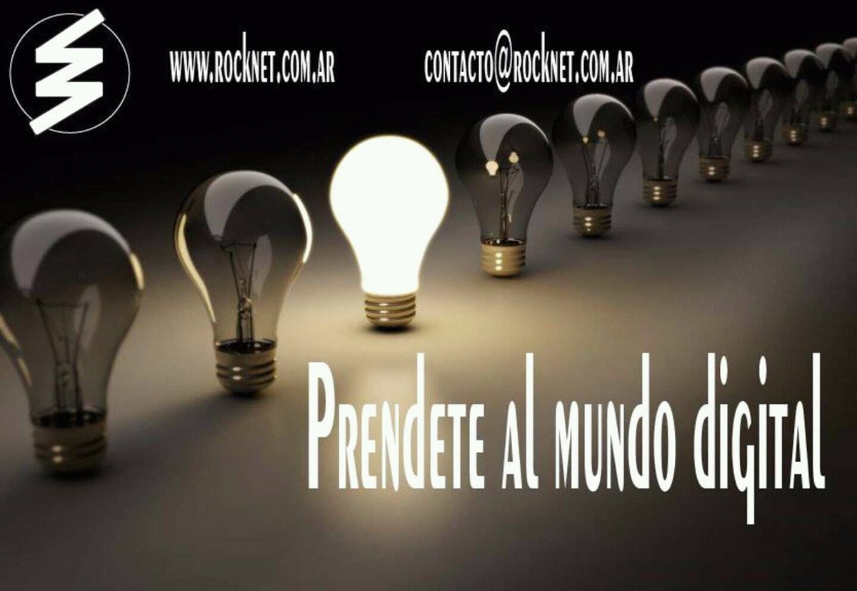 RocknetMD's tweet photo. El momento es AHORA! Pedí tu presupuesto online. Contacto@rocknet.com.ar #MarketingDigital  #BuenMartes #Pyme #PymesUnidas #DigitalMarketing https://t.co/9myUQF0x4b