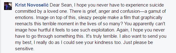 Frank_Baws's tweet photo. This is why I'm so against #soakedinbleach Well said Krist. Fuck you @tomgrantpi Fuck you #benjaminstatler https://t.co/9ehVLY8PmG