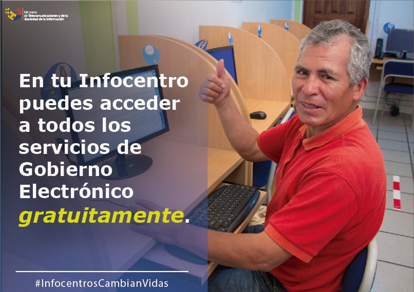 Telecom_Ec's tweet photo. Recuerda que los Infocentros Comunitarios son espacios de acceso gratuitos. #InfocentrosCambianVidas https://t.co/Z6JBq39O6W