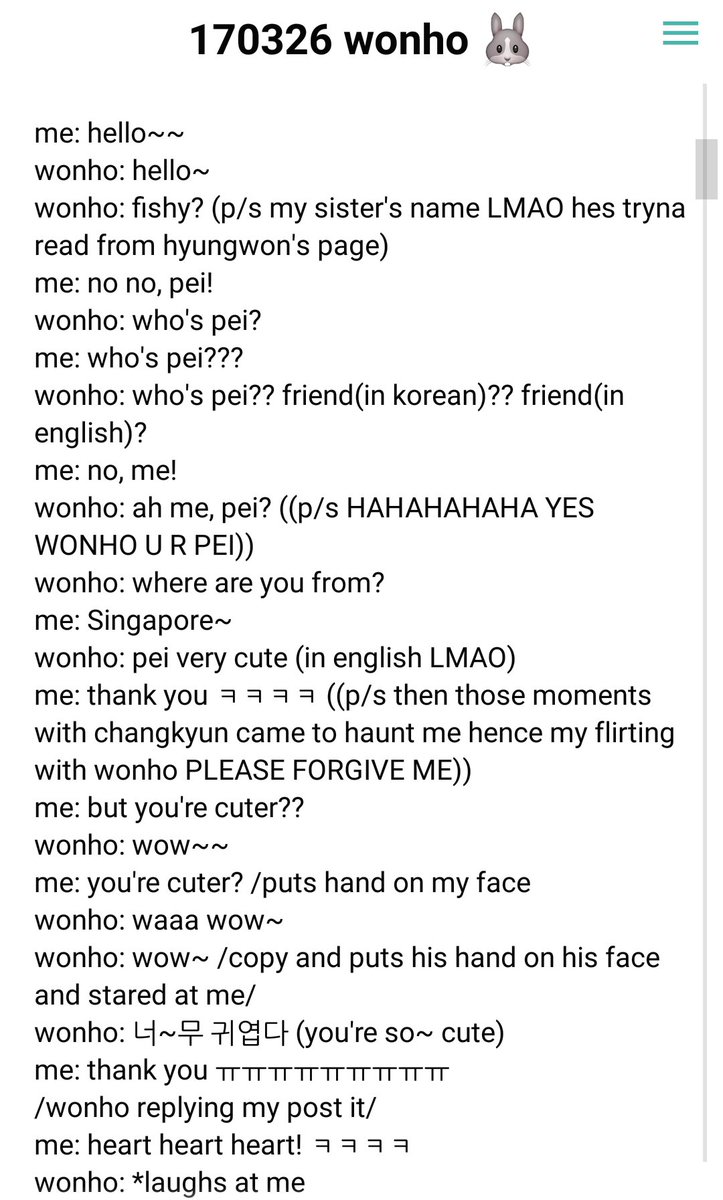 changkyawn_'s tweet photo. [170326 fansign] wonho 🐰

WONHO IS JUST A FLIRT MASTER IM SCARED

AND I STILL CANT BELIEVE THE 2 OLDEST IN MX LAUGHED AT ME IM- https://t.co/ivM5wxKC9H