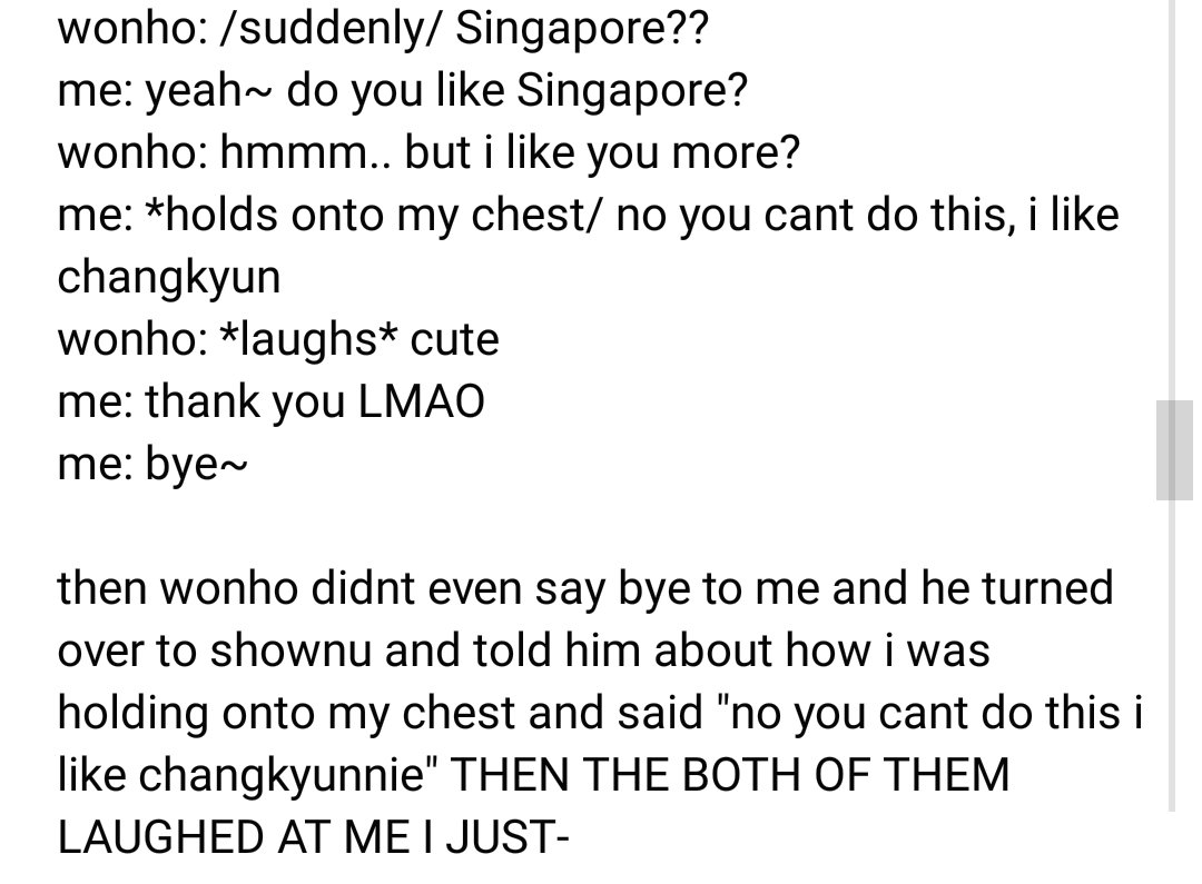 changkyawn_'s tweet photo. [170326 fansign] wonho 🐰

WONHO IS JUST A FLIRT MASTER IM SCARED

AND I STILL CANT BELIEVE THE 2 OLDEST IN MX LAUGHED AT ME IM- https://t.co/ivM5wxKC9H