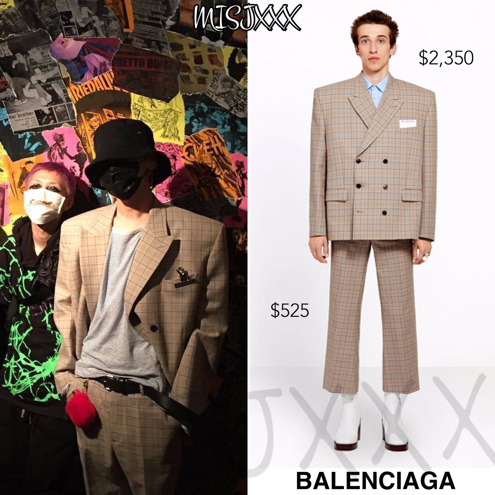 Twitter 上的GDSTYLE："#GDStyle 👉#Balenciaga boxy pants.($550) #PEACEMINUSONE PMO FUR CASE 1.($653.2) PMO BUCKET 1(135.94) #gd https://t.co/5oL7AcFtKa" /