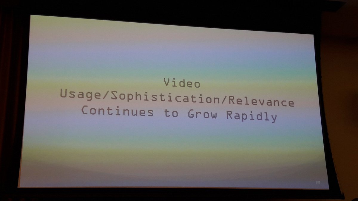 FrankGoedertier's tweet photo. "Snapchat: 10 billion video interactions per day" - #aacsbbcds keynote Joseph A. Ripp (Executive Chairman, Time Inc.) on how to reach #GenZ https://t.co/DlfdgvHpfG