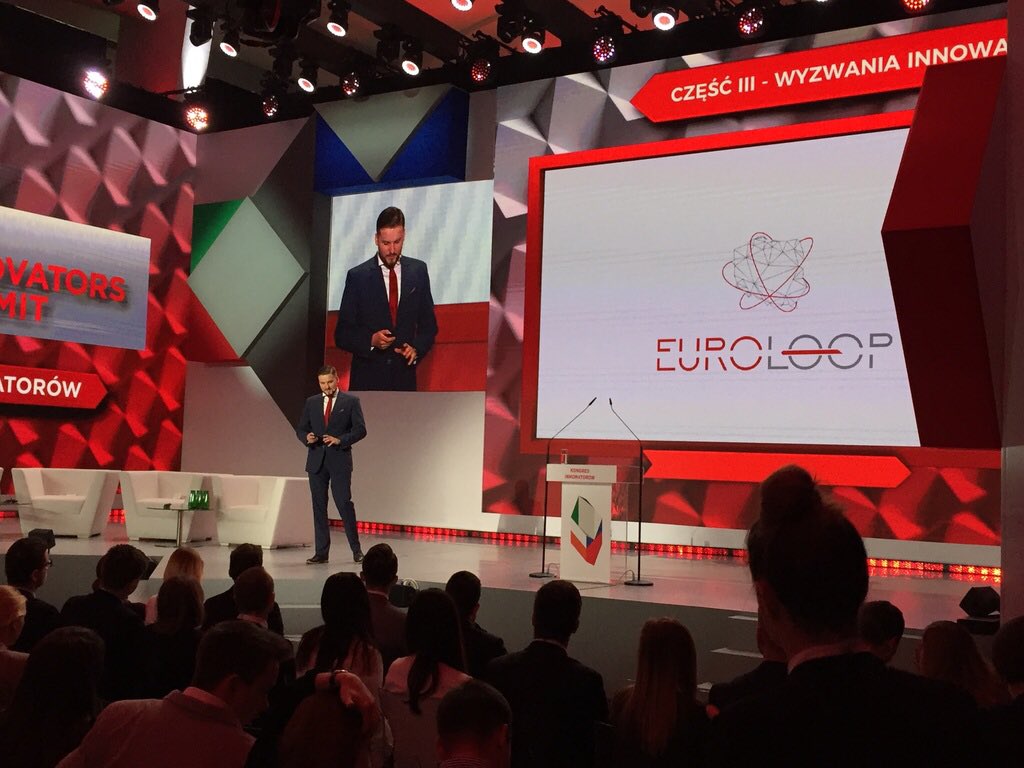 marekguttmostow's tweet photo. Just gave a talk on euroLoop at #CEEInnovatorsSummit https://t.co/55Vv8024nd