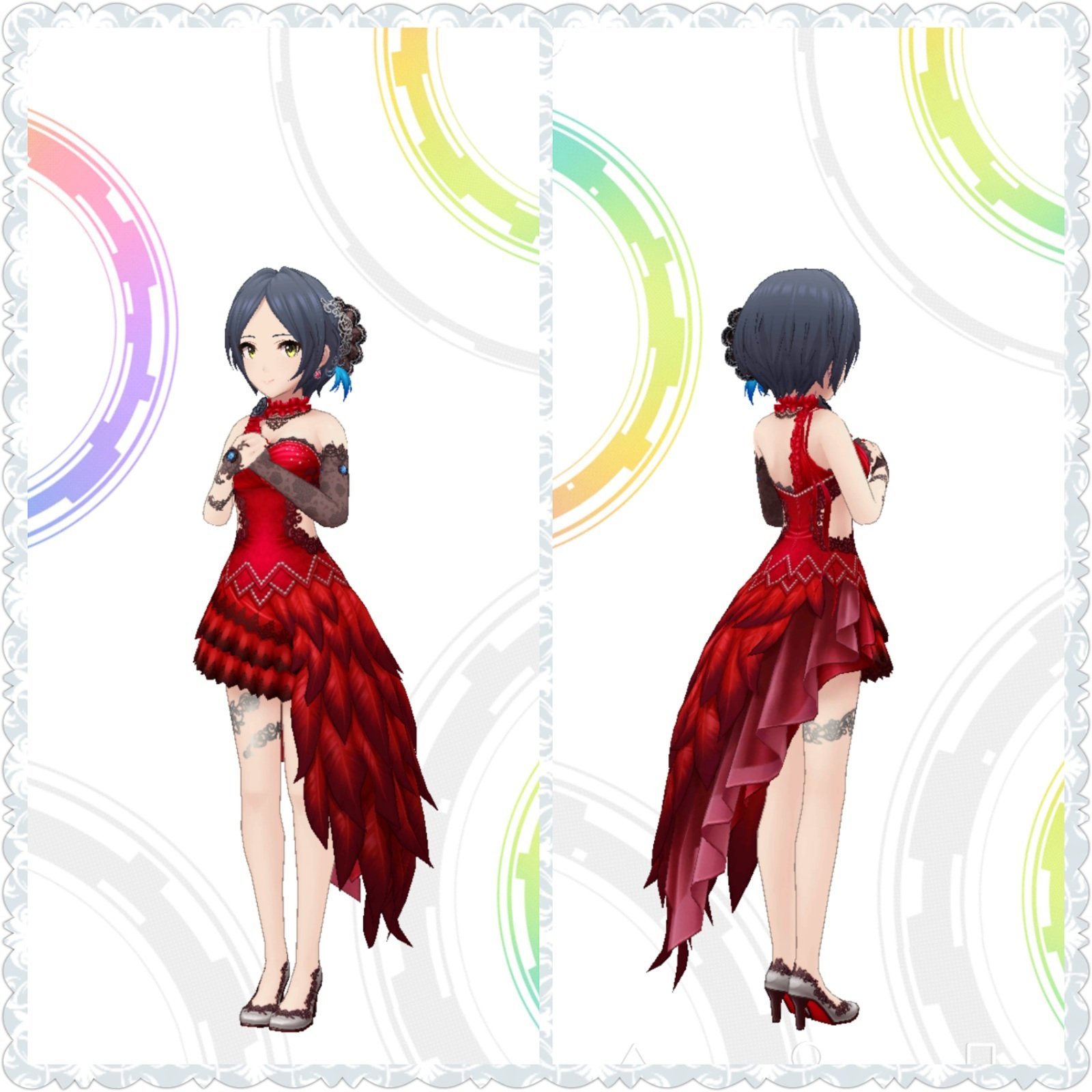 Twitter 上的 ばしみけ Pちゃん なん だと 初回10連でシンデレラフェスのssrエンド オブ ザ ブルー奏さんお迎え ま マジか たんまり石とか準備してイキナリ 新特技トリコロール アビリティ Amp ブースト実装で これまた楽しそう ありがとう ちひろ様