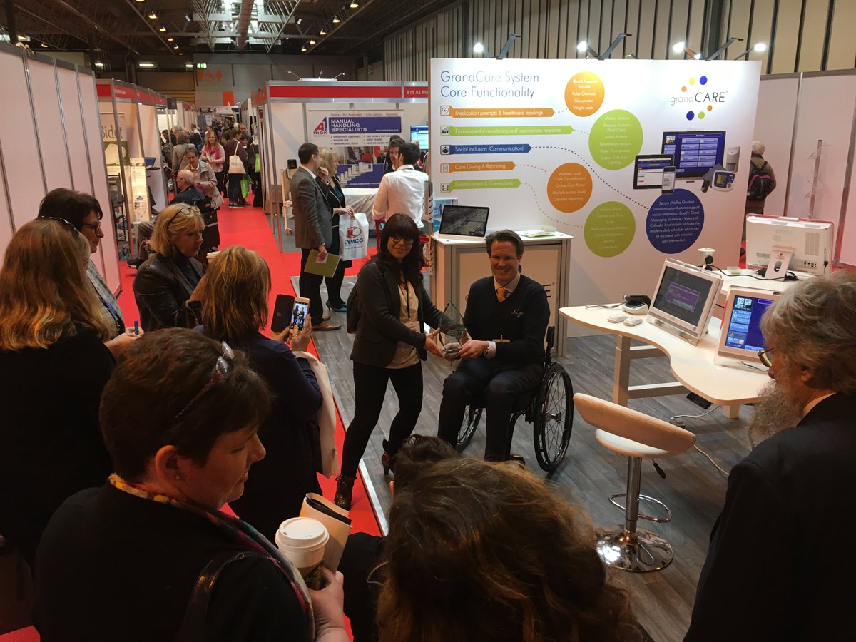 NaidexShow's tweet image. We're absolutely delighted to announce the winner of the Naidex Professional Award 2017 is @grandcare @atelltd - huge congratulations!