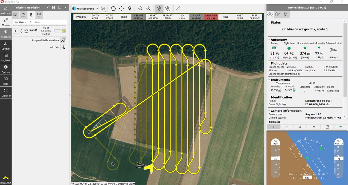 UAV4Ag's tweet photo. .@CTAflash #UAV4Ag1 trainees faliliarise with #UAV #flight planning & control using #eMotion2 from @sensefly #sUAS #sUAVs #sUAV #drones https://t.co/bOdFPhtQPS