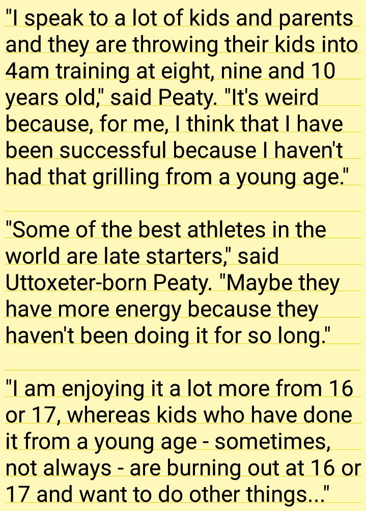 HarpSwim's tweet photo. This is why we do it how we do it. @adam_peaty talking sense, a good read... https://t.co/HtB1DPSgxN https://t.co/OB6jslndU9