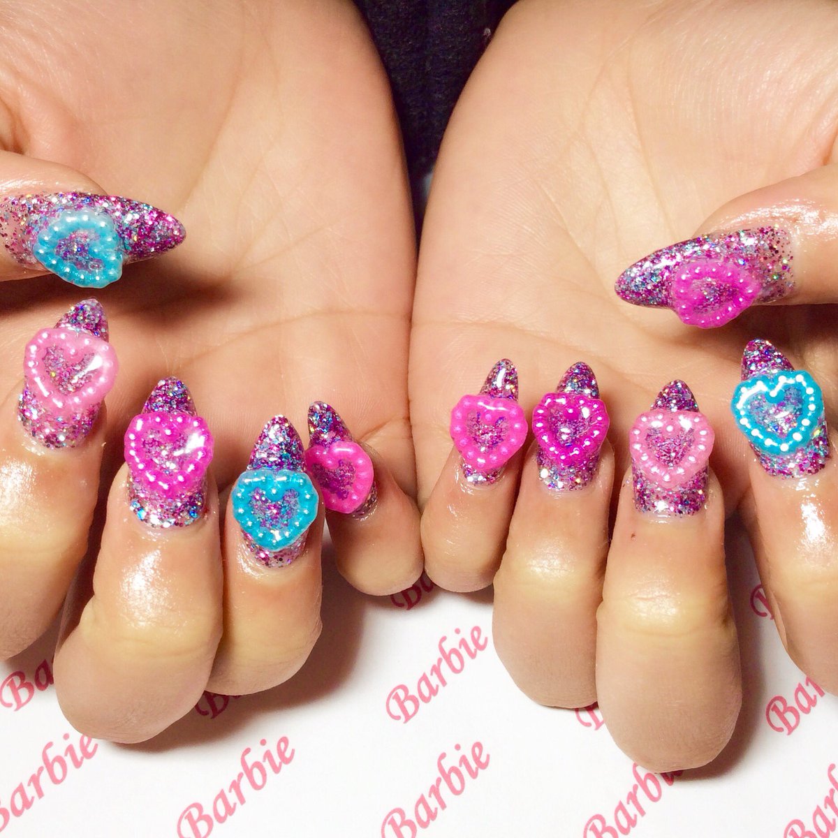 ネイルサロンbarbie Barbie12nail Twitter