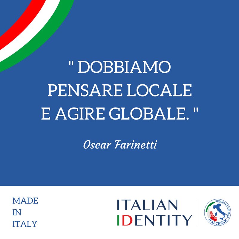 ITALCHECK's tweet photo. "Pensare locale e agire globale" è il mantra di #OscarFarinetti, fondatore di @EatalyIT, una tra le più importanti bandiere del #MadeInItaly https://t.co/uZC5jzNUDk