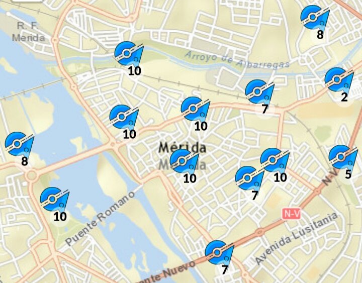 PokeGoMerida's tweet image. A mantener así la ciudad! 👏💪 @MinguiBarrero @pokemistac @Franfigol77  #TeamMystic #PokemonGo #Mérida