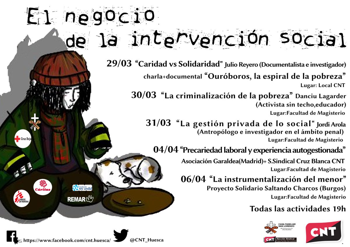 Mañana nos ponemos en ruta hacia Huesca para participar en unas jornadas interesantes