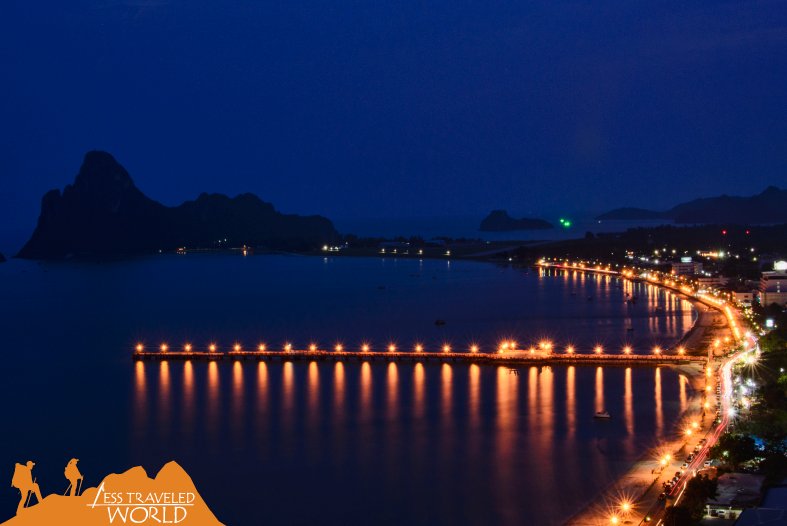 #Bluehour at #PrachuabKhirikhan in #Thailand. #LessTraveledWorld #travels