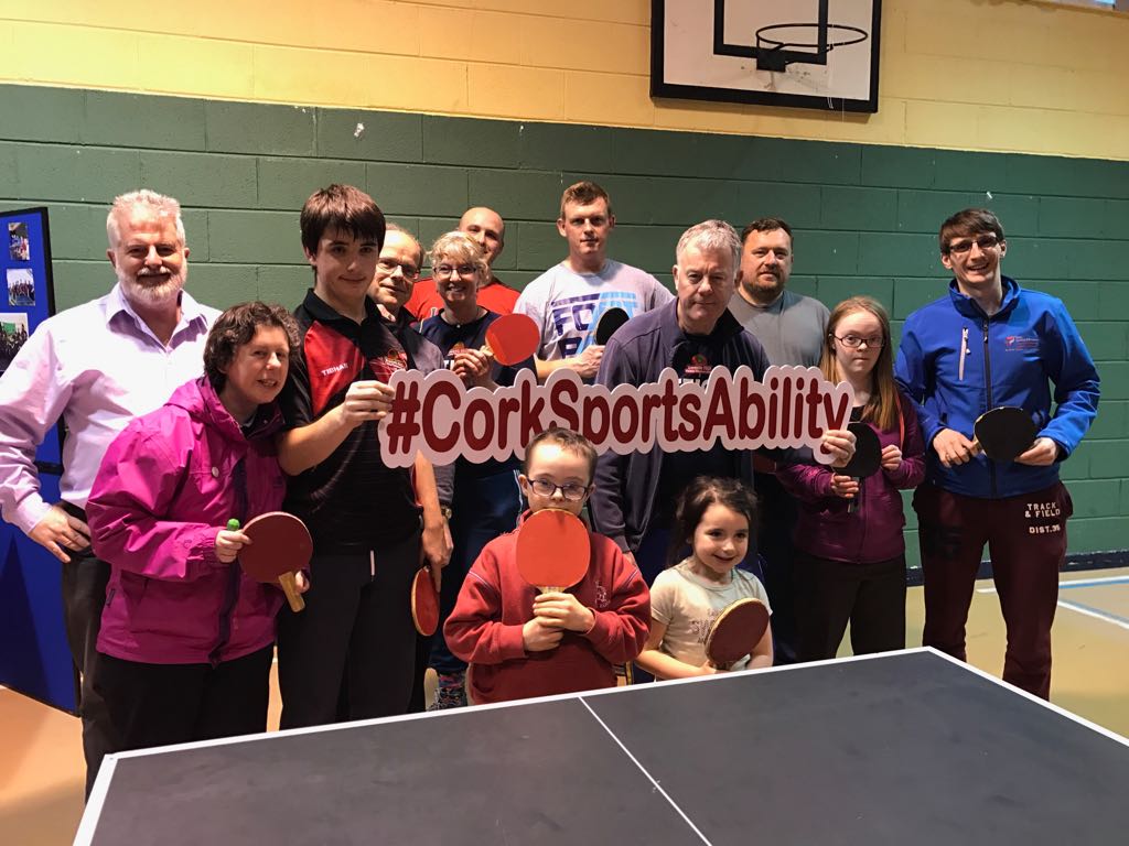 CorkSports's tweet photo. @TableTennisIre Beech Hill Table Tennis held an open night on Monday March 27th as part of #CorkSportsAbility Week. #TryTableTennis https://t.co/mDmTz4lXVq