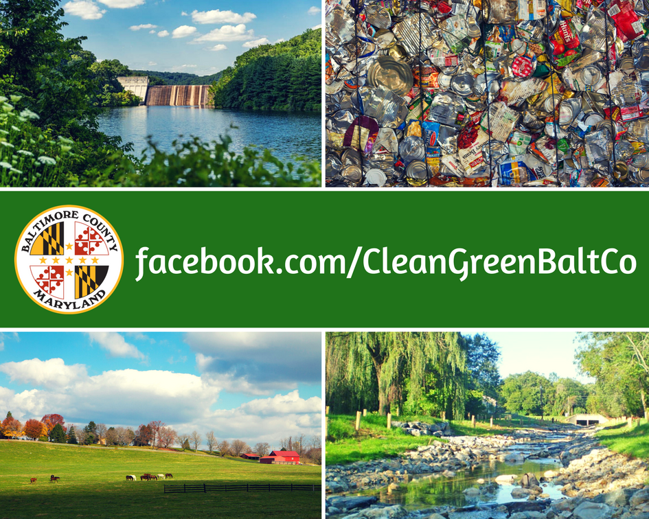 BaltCoGov's tweet photo. Like #CleanGreenBaltCo on Facebook for info on our initiatives, services &amp; resources that support sustainable living https://t.co/BfdOlOJAKF https://t.co/MqWEflsDYA
