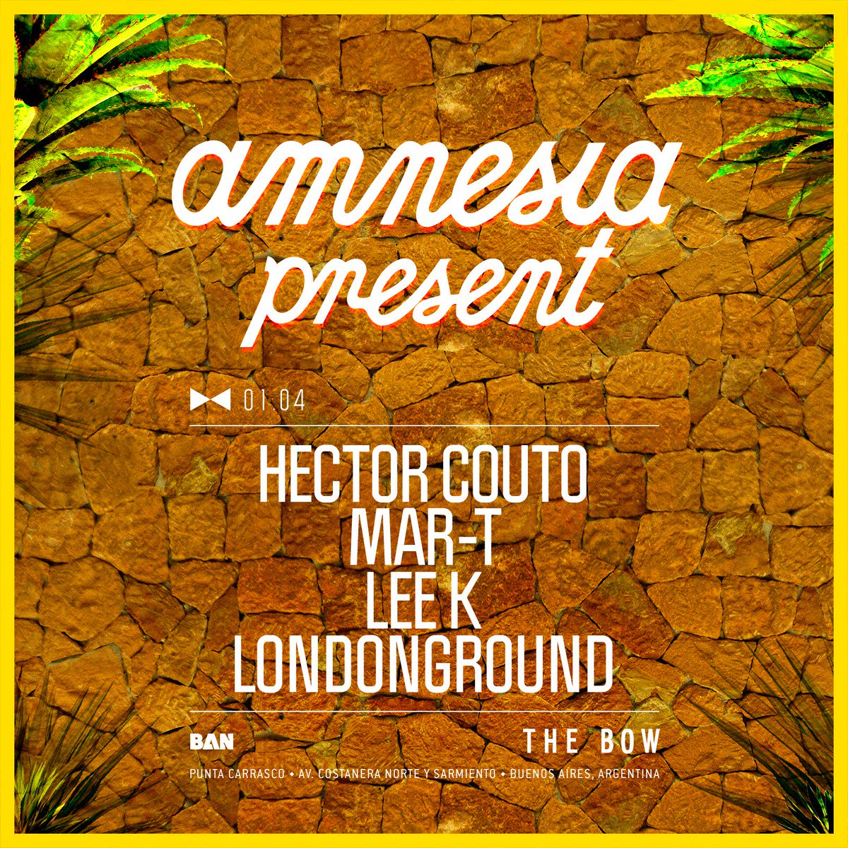 Amnesia_Ibiza's tweet photo. 4 días para vernos en #TheBow #BuenosAires! #AmnesiaOnTour #AmnesiaPresent https://t.co/5ZmJR9rXqb