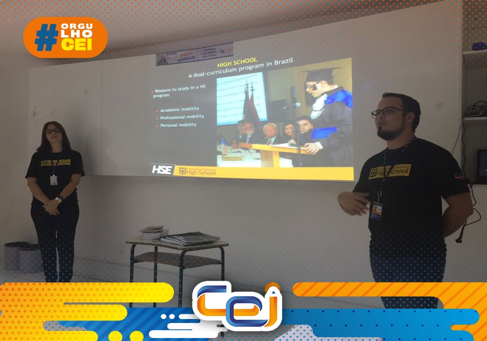 Aconteceu ontem a 1ª reunião de pais do Programa High School.