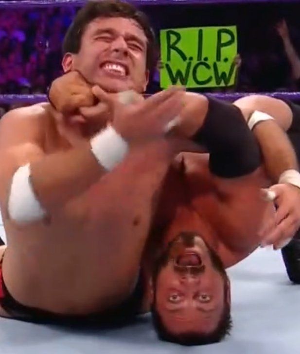 Wrestling_Memes's tweet photo. One like equals one respect #RIPWCW https://t.co/Vn1X9y1yLw