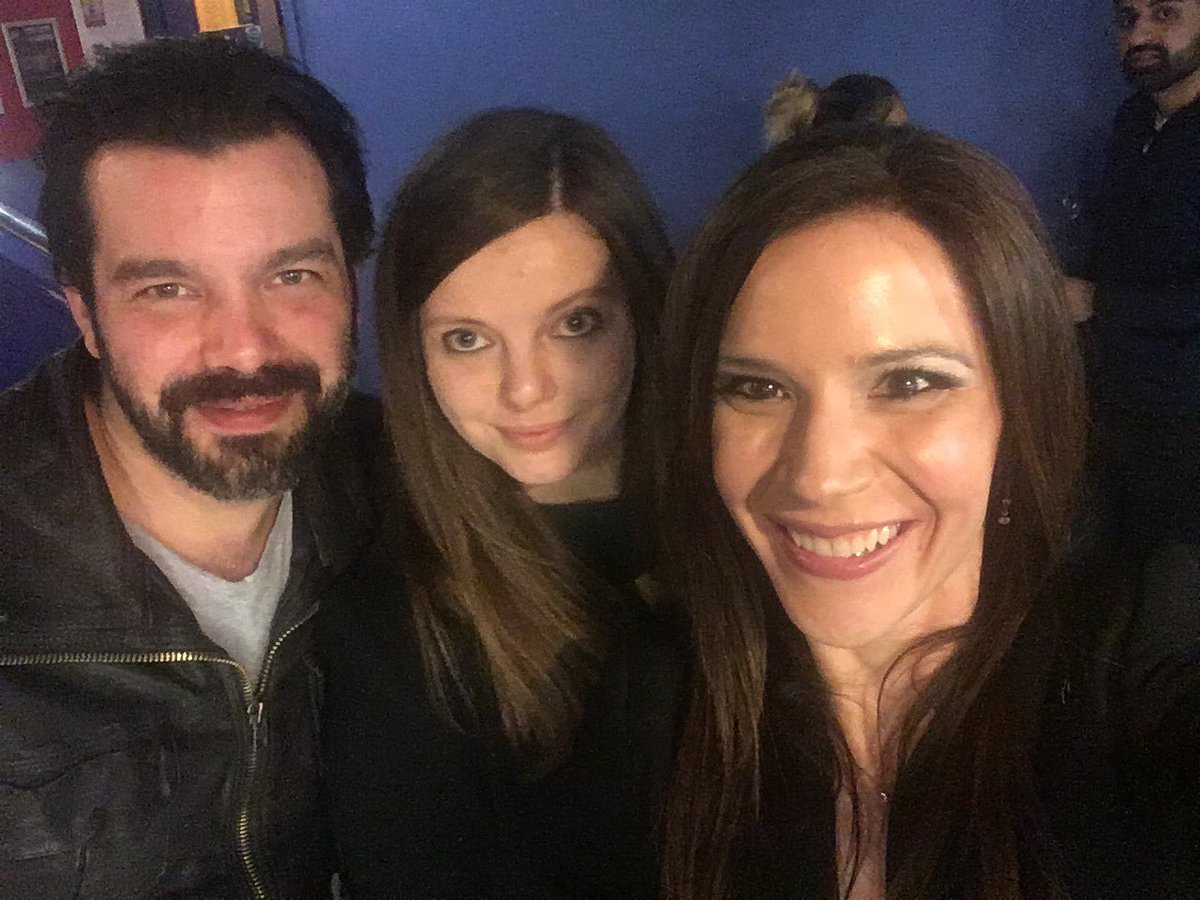 BillieVee's tweet photo. Thank u all who came to #TestingGreta & #InHumansWeTrust screening @CineHaymarket A great team of people #screenwriting #acting #filmmaking https://t.co/heucvTubd5