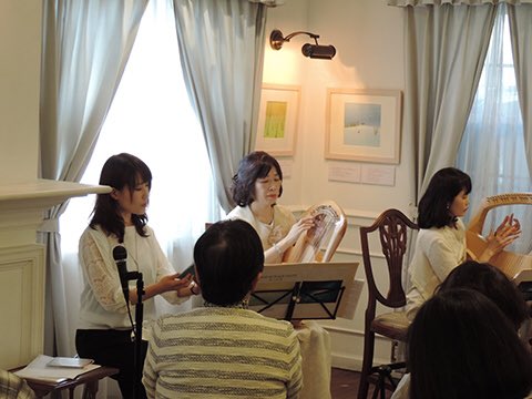 LYRAKOSMOS's tweet photo. 葉祥明美術館コンサート、大勢の方にお越し頂きましてありがとうございました🎶🎶 https://t.co/cfrOKyJQW9