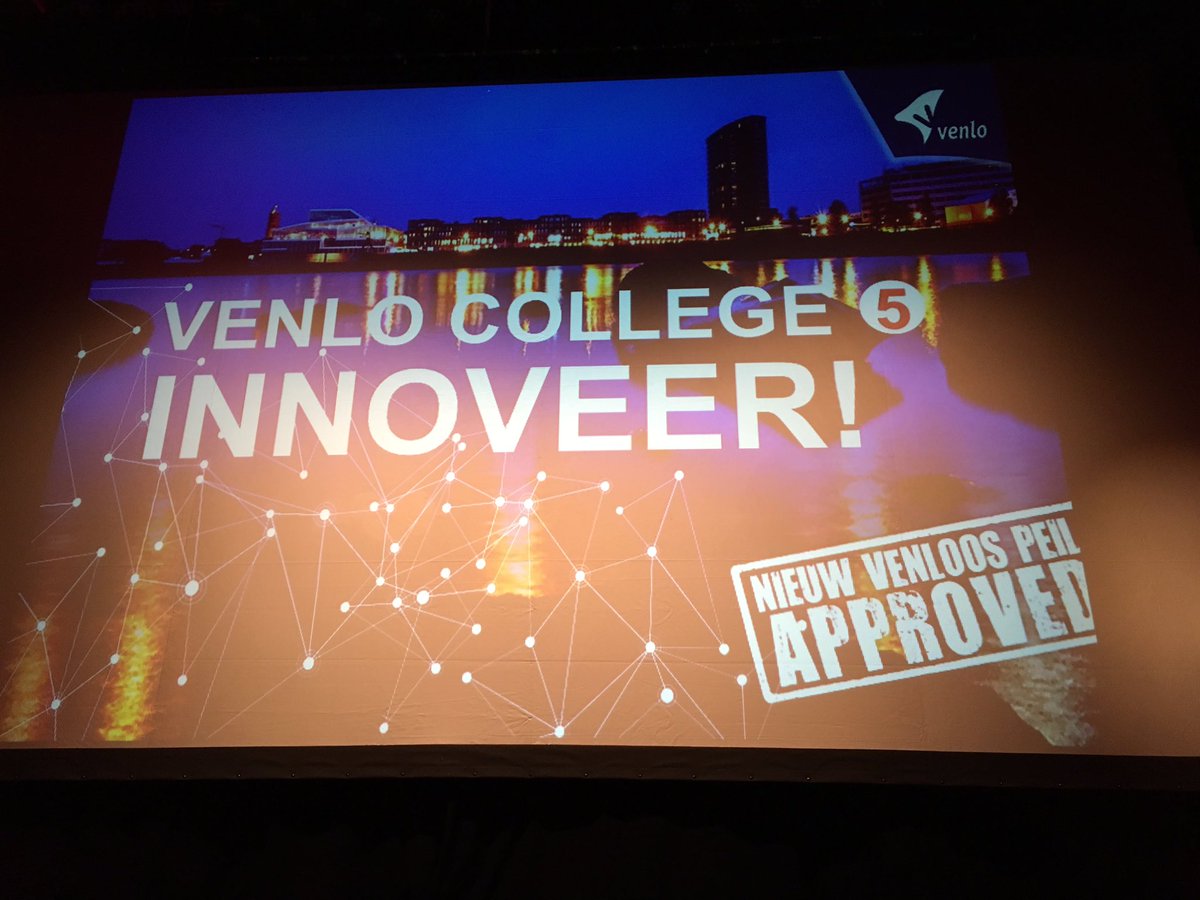 Middagje inspiratie tijdens Venlo College over Innoveren met <a href="/jefstaes/">Jef Staes</a> en <a href="/benkuiken/">Ben Kuiken</a> #vc5
