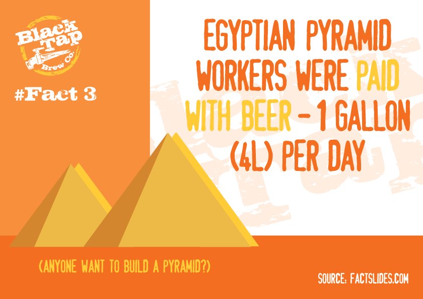 **DID YOU KNOW?**
Our fun fact weekly for you!.. Now where can I hand in my CV? #beer #fact