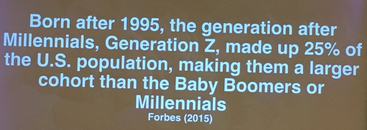 BriannaOW's tweet photo. They're coming for you! What are you doing for Gen Z marketing? #SETourism https://t.co/lH8CpnDkPd