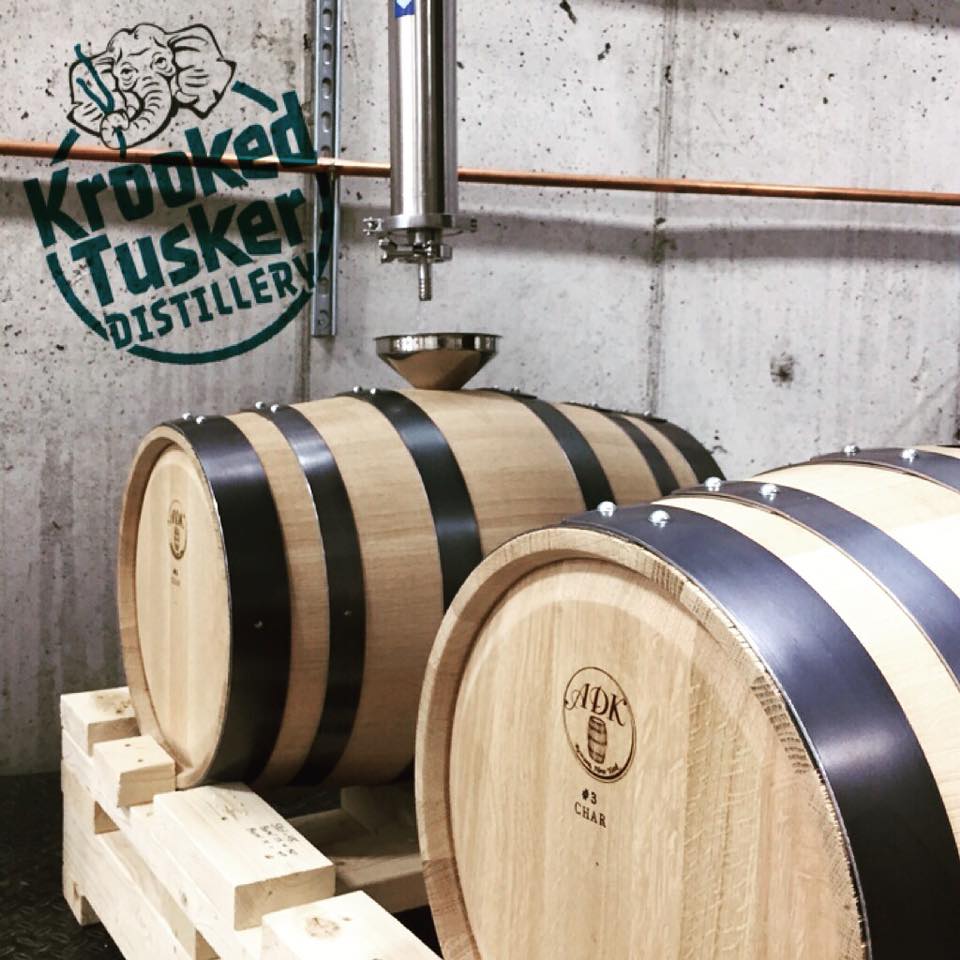 ExploreSteuben's tweet photo. Keuka Lakes newest distillery, Krooked Tusker Distillery, is specializing in small batch spirits made by hand.  #CorningFLX #flxspirits https://t.co/qjJHX4sfB4