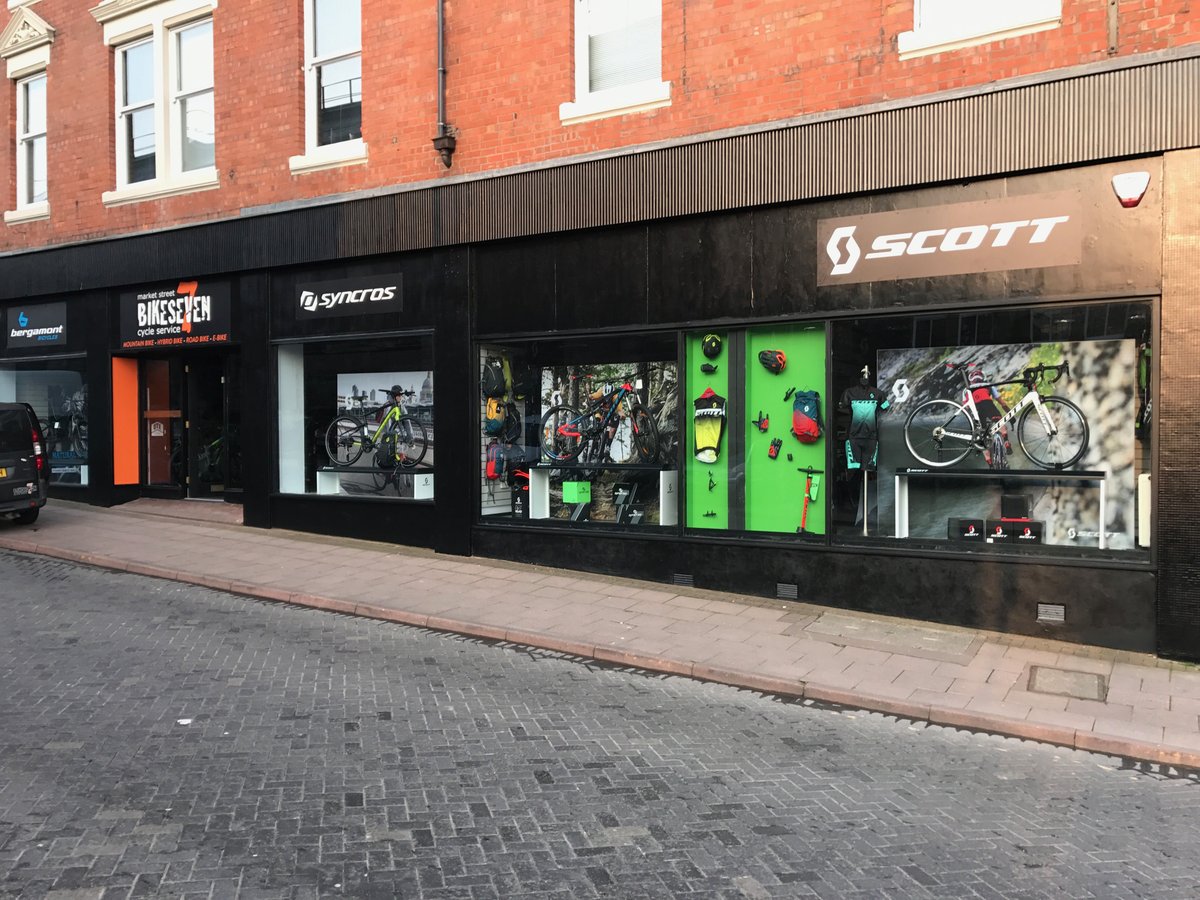 Today is the day we open our 2nd store Bikeseven Market Street in the heart of Carlisle (old Freetime shop). Pop in, say hello &amp; take a look
