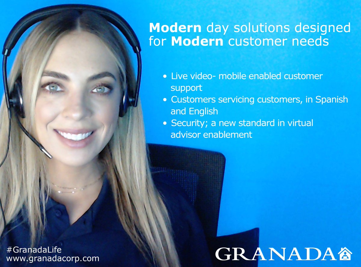 GranadaCorp's tweet photo. #VirtualAdvisors #CustomersExpectMore #ModernBPOSolutions #GranadaLife
learn more at: https://t.co/gGYpvtn0Lb https://t.co/MzllIbnuIx