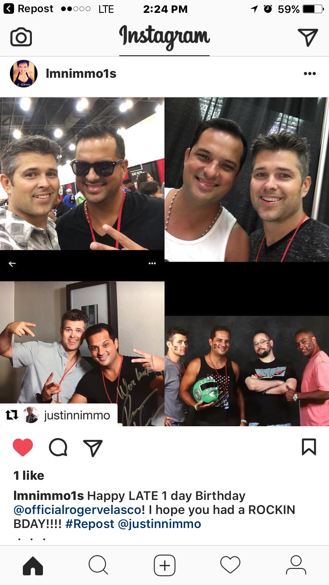 Happy Belated Birthday Roger Velasco! 