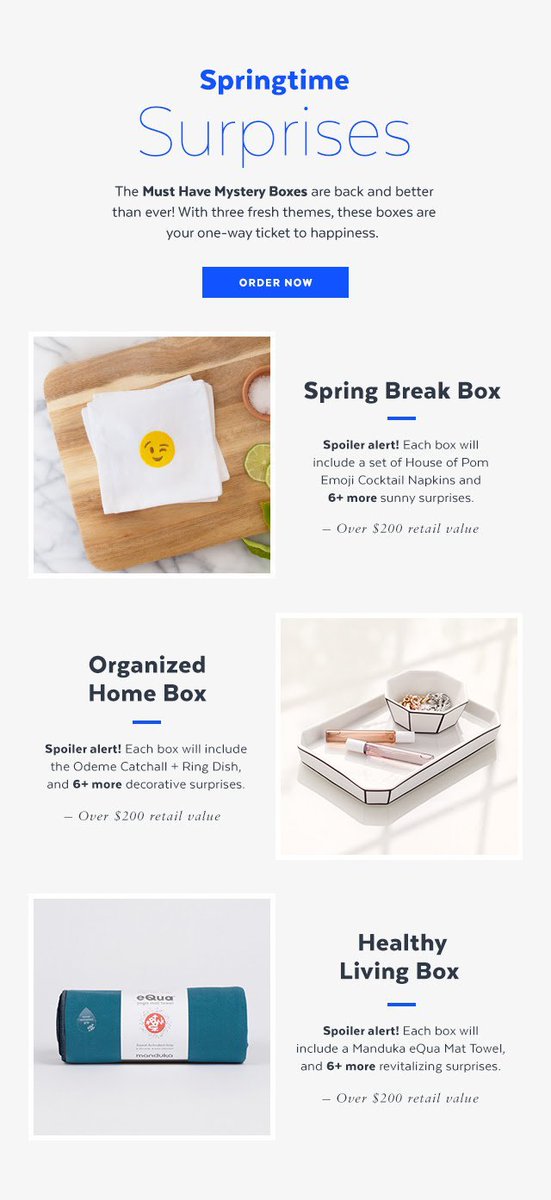MSA_reviews's tweet photo. New POPSUGAR Must Have Mystery Boxes - Available Now! #PSMH https://t.co/CophXN4Ke3 https://t.co/G7ox1ORbQu