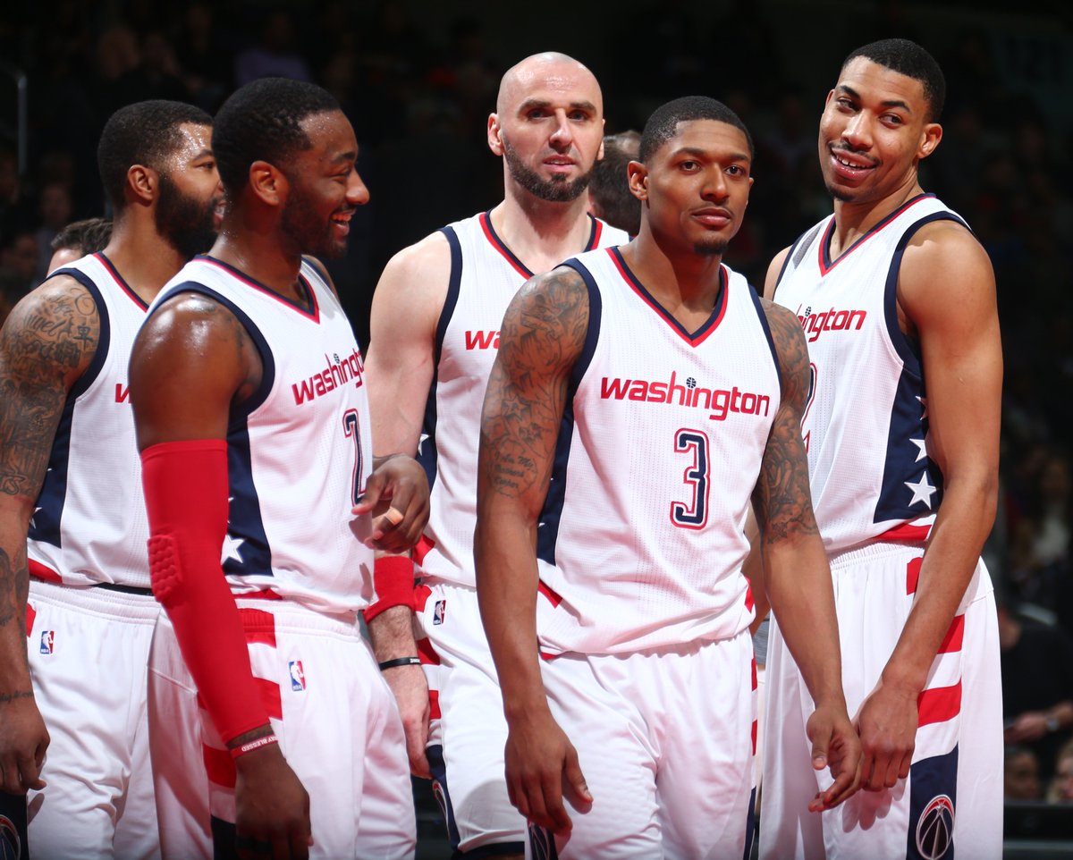 stars and stripes wizards jersey