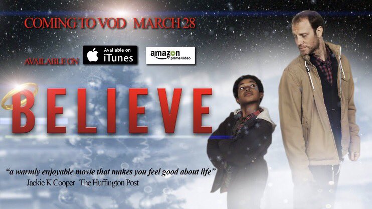 thebelievefilm's tweet photo. Get #BELIEVE on Video on Demand #AmazonPrime &amp; #ITunes TODAY. We're also avail on #DVD April 11th in #Walmart, #Target &amp; #BestBuy. https://t.co/ms3kfZQQuJ