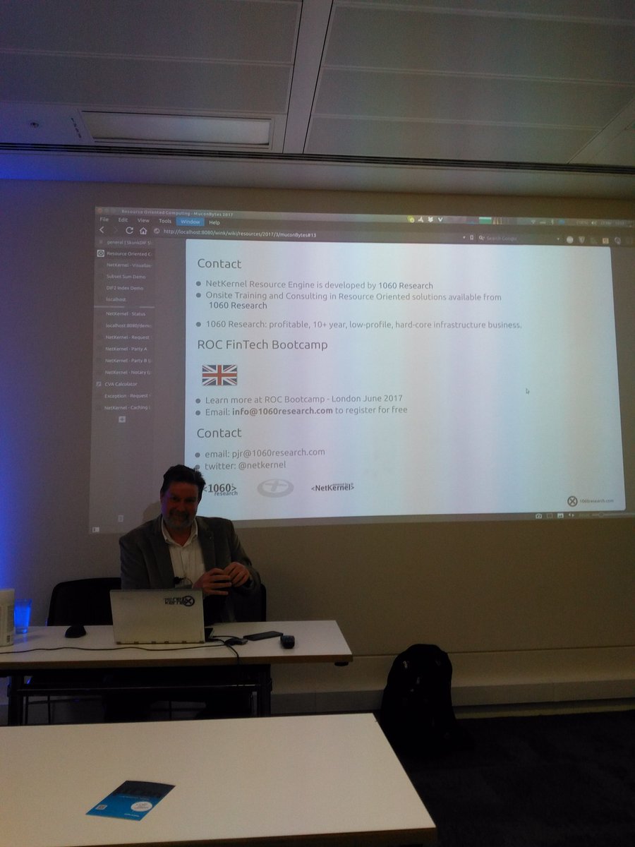 Nice talk by <a href="/netkernel/">NetKernel</a> on how difficult problems can be solved with a resource based architecture