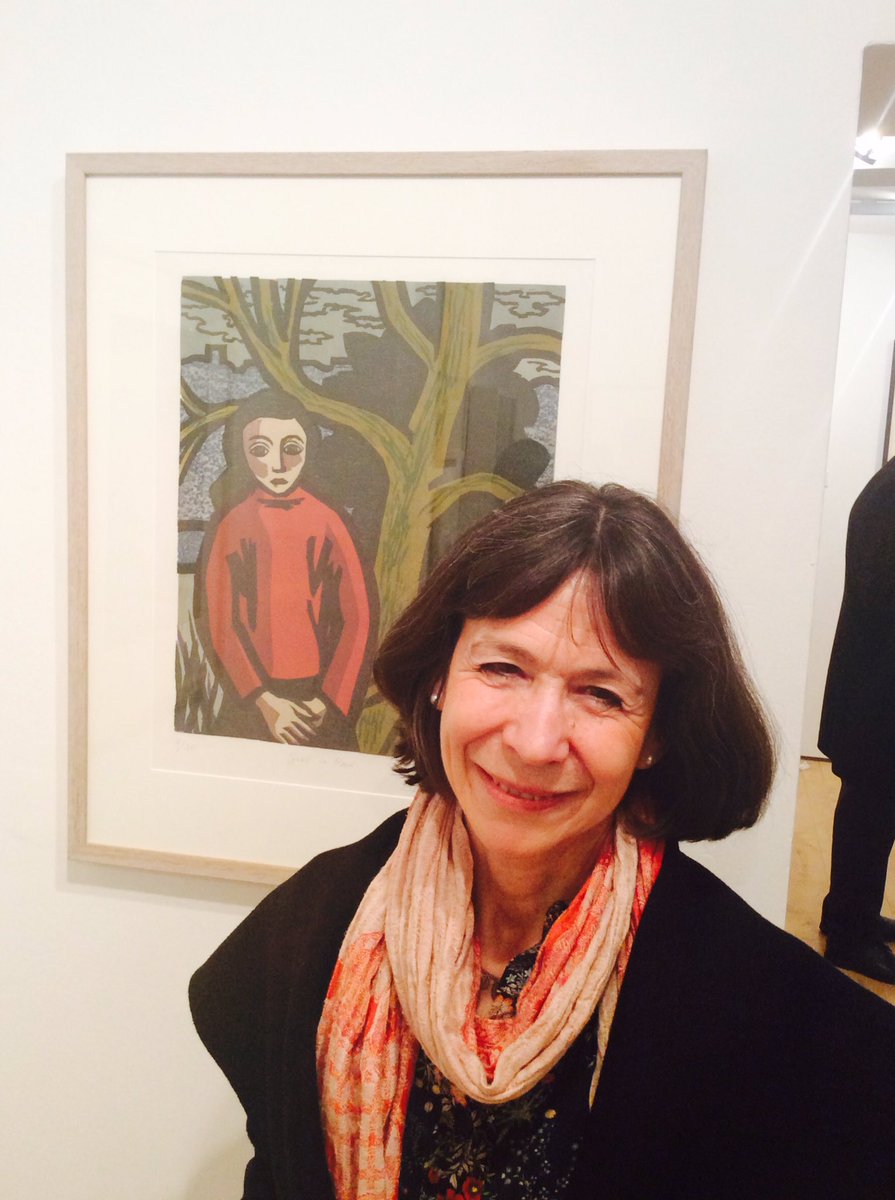 BenUriOnline's tweet photo. Thank you Rachel Moore the 'Girl in Red' and daughter of Klaus Meyer for visiting the PV of Refugees: The Lives of Others #family #refugees https://t.co/s5NAGGSCqK