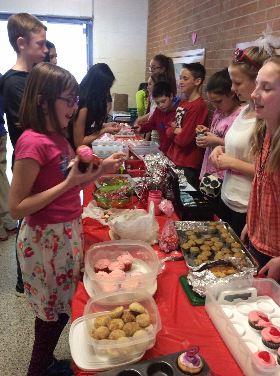 MlleTosh's tweet photo. Don't forget TOMORROW is the Charity Bake Sale! @WarnicaPS There will be tons of goodies available for purchase @warnicaleaders #WeBake https://t.co/APHlCuSohg