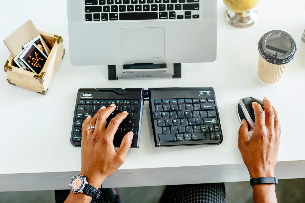 Start preventing today with a set up that keeps your comfort and health in mind! For #TechTuesday check out: shop.goldtouch.com #Health