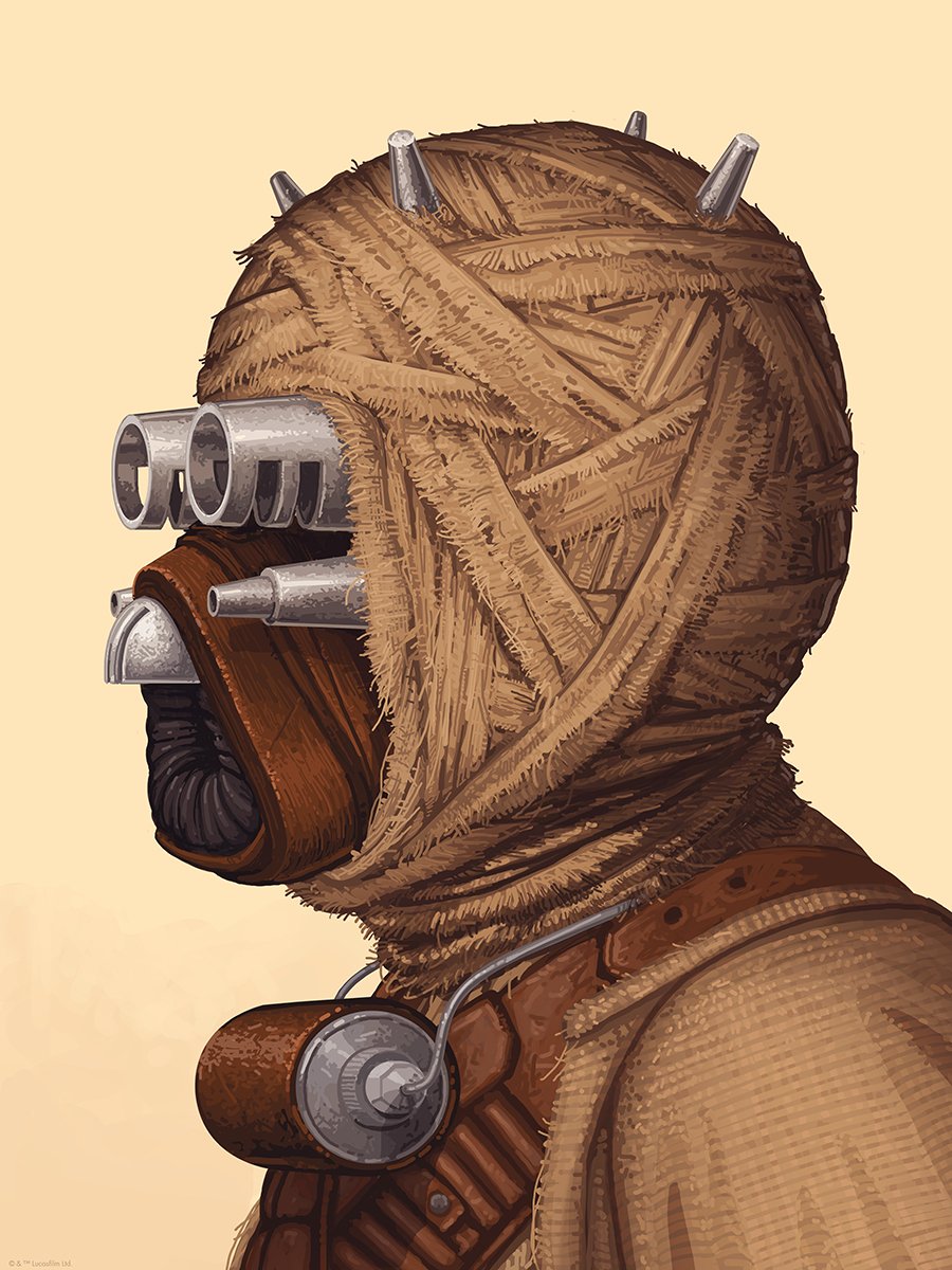 MondoNews's tweet photo. SNOWTROOPER and TUSKEN RAIDER by @sirmitchell are ON SALE NOW! #SWxMM https://t.co/hGiA6d5Sha https://t.co/aQgJGW2Dl6