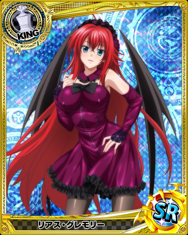 リアス•グレモリー SR + ハイスクールD×D』15th anniversary マイクロ