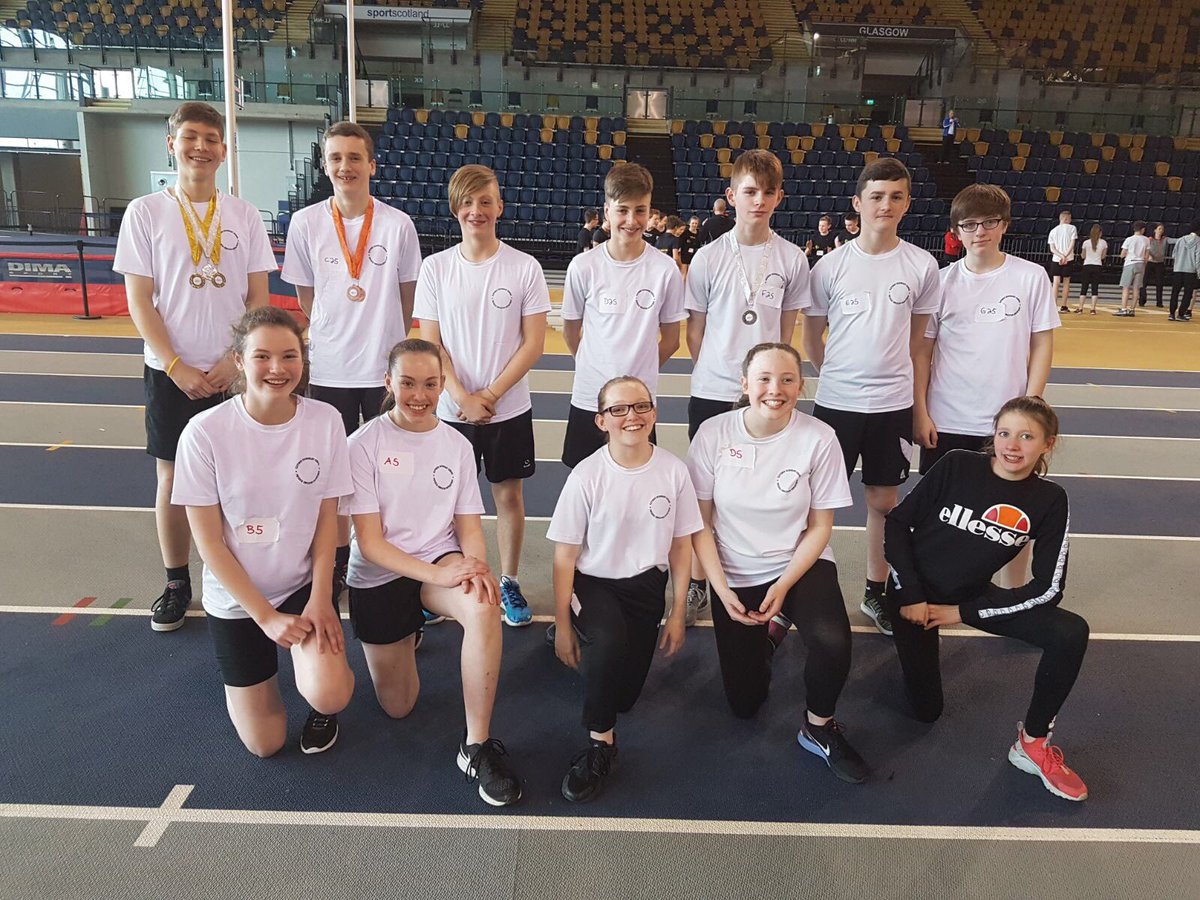 ClevedenSec42's tweet photo. Cleveden  competing in the Glasgow Giant Heptathlon at the Emirates Arena today.. https://t.co/AwKV0wCzY1